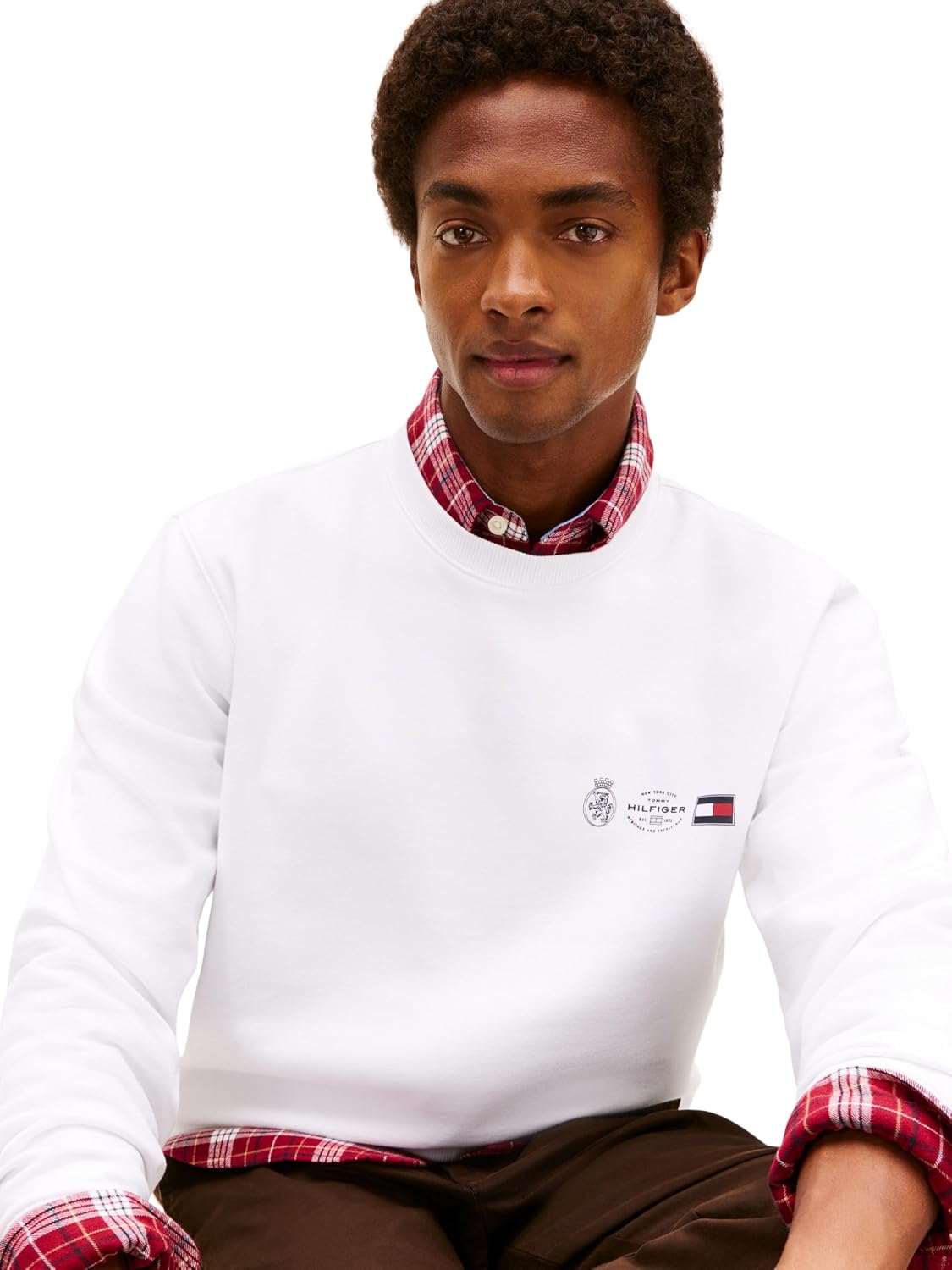 Detalle de Tommy Hilfiger Mw0mw40863 Sweat-shirt homme