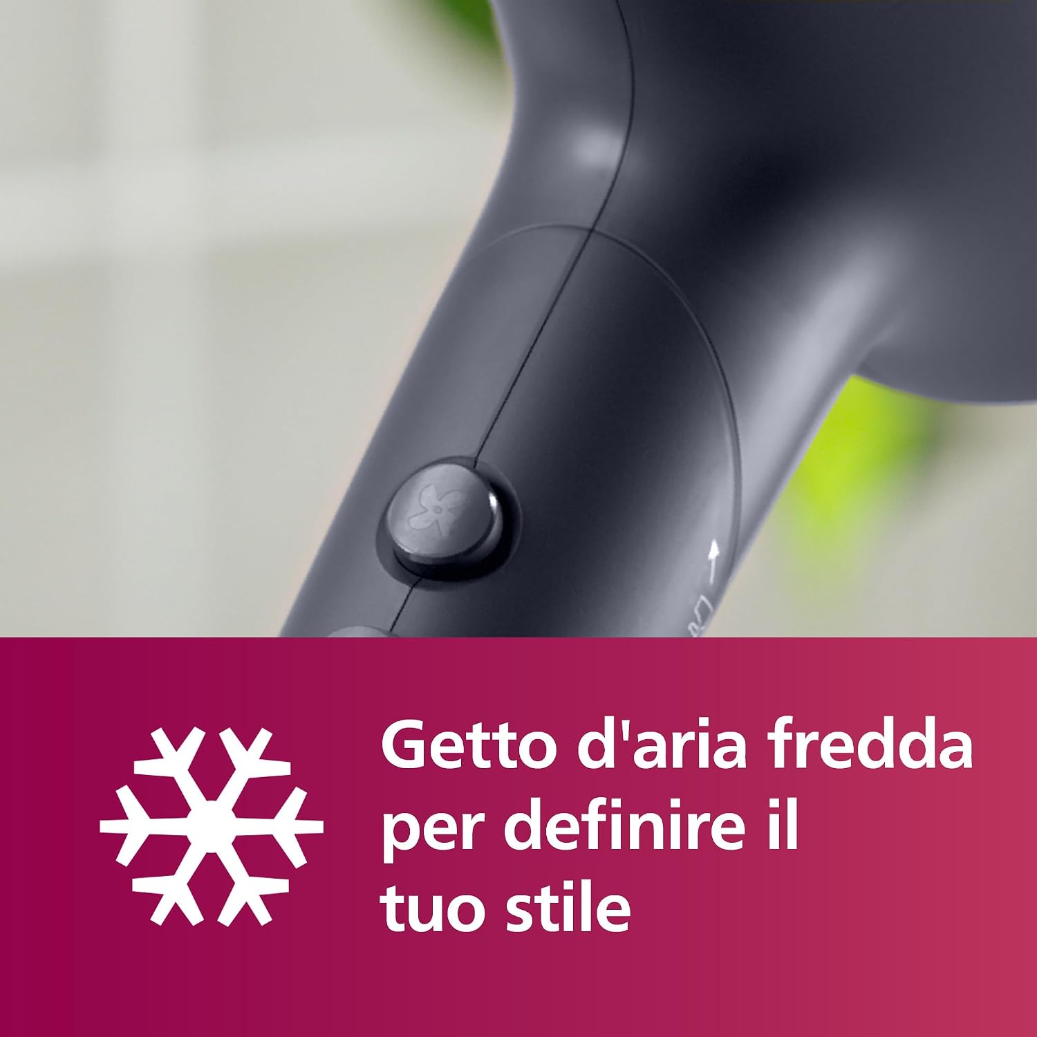 Detalle de Philips Asciugacapelli Serie 5000 BHD510/20 con ThermoShield e tecnologia agli ioni