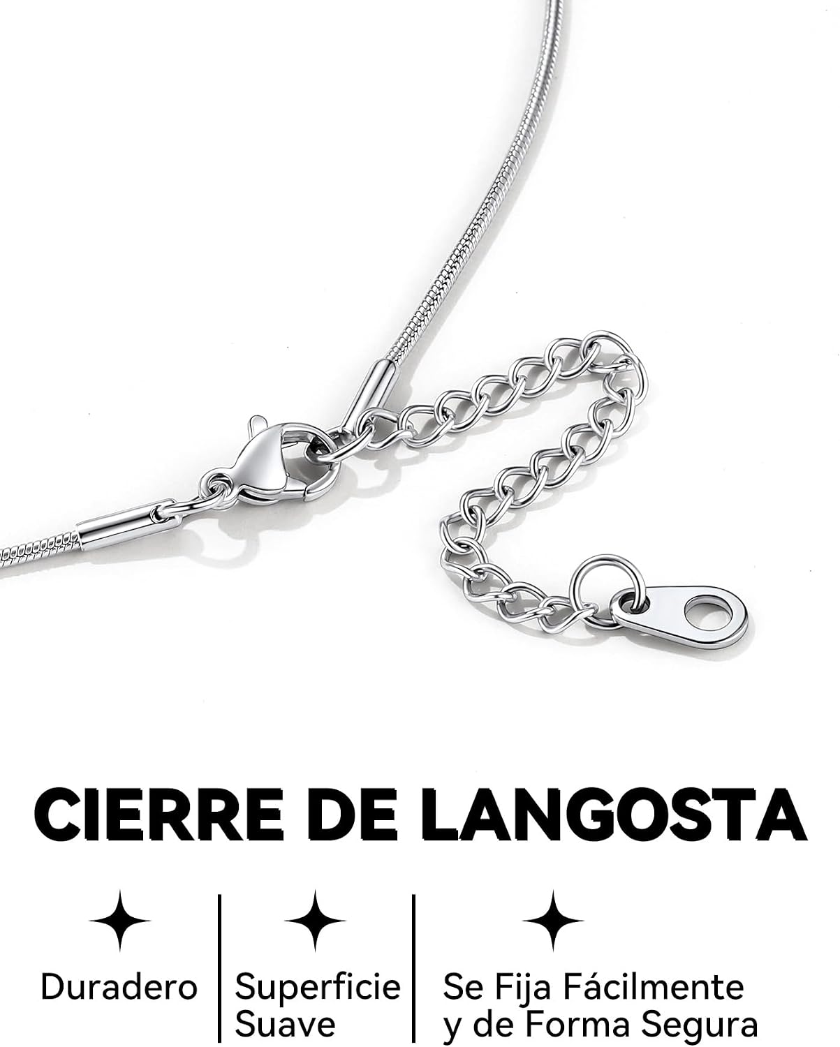 Thumbnail 3 de ChainsHouse Collar hueso serpiente 41 cm
