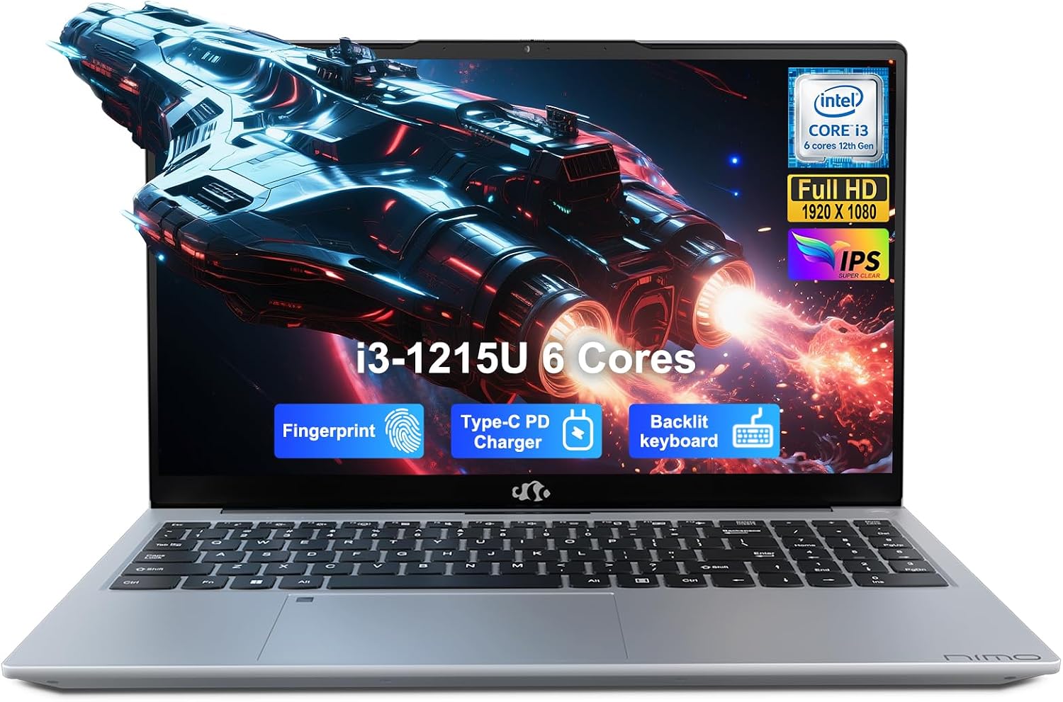 Detalle de NIMO Laptop 15.6-inch