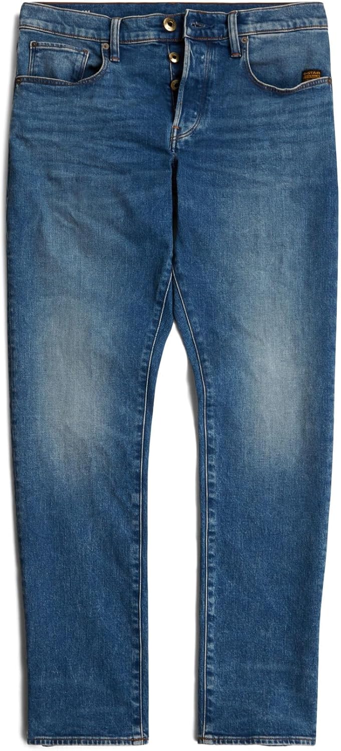 Detalle de G-Star Herren Jeans 3301 Regular Tapered – zeitloser Stil, klare Passform