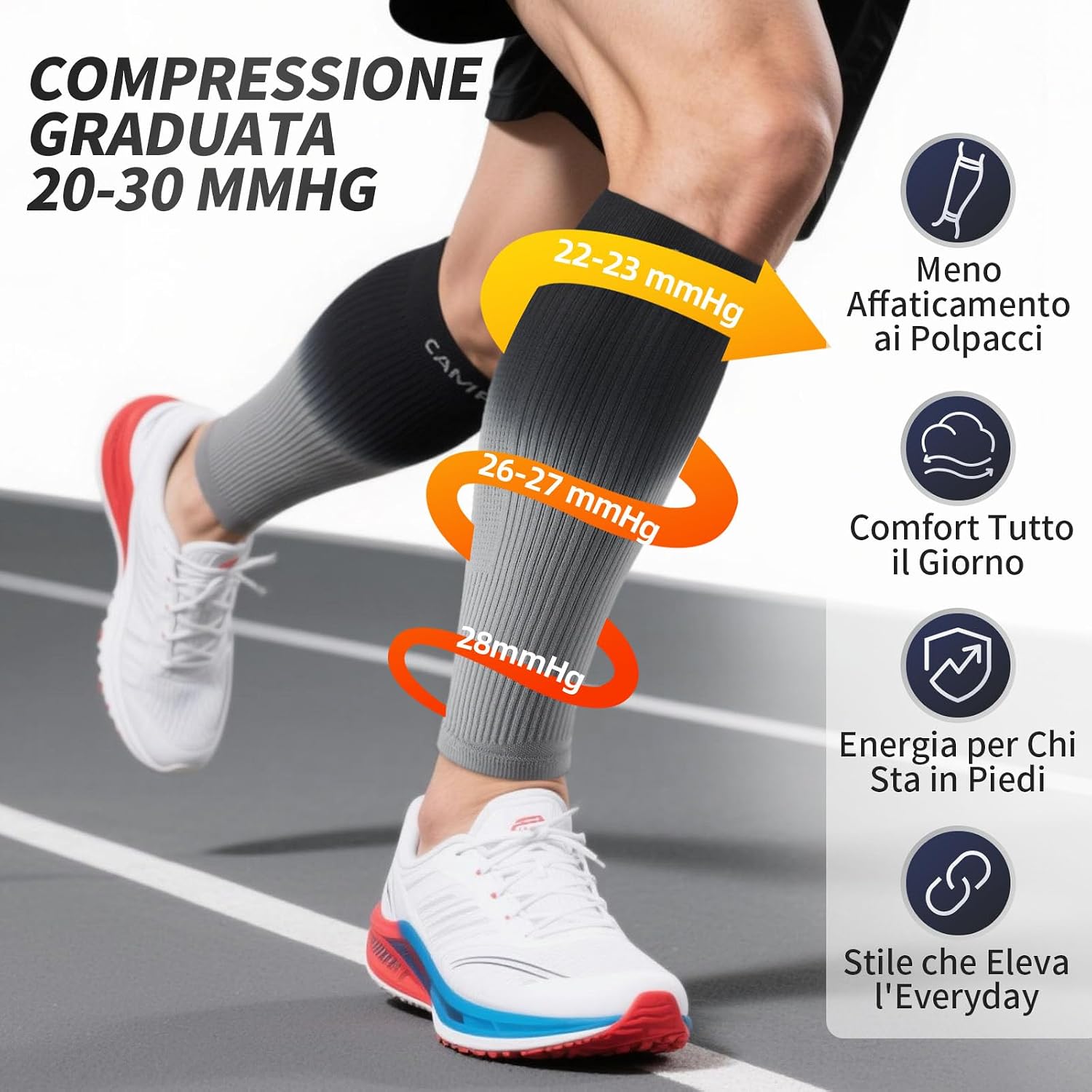 Detalle 2 de CAMBIVO Polpaccera Compressione graduata 20-30 mmHg