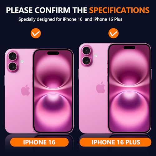 Thumbnail 1 de Diruite Protection Objectif Caméra iPhone 16 rose
