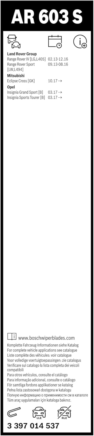 Thumbnail 2 de Bosch Aerotwin AR603S Scheibenwischer 600 mm