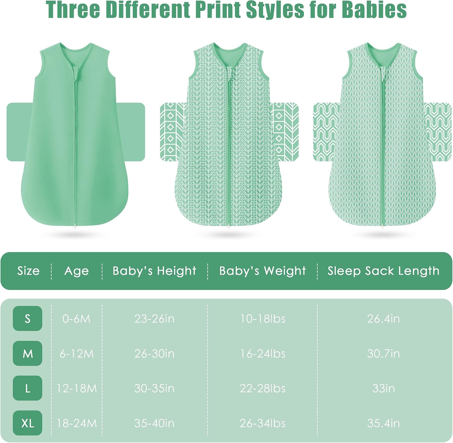 Detalle 2 de SWEET DOLPHIN Baby Sleep Sack, 100% Cotton