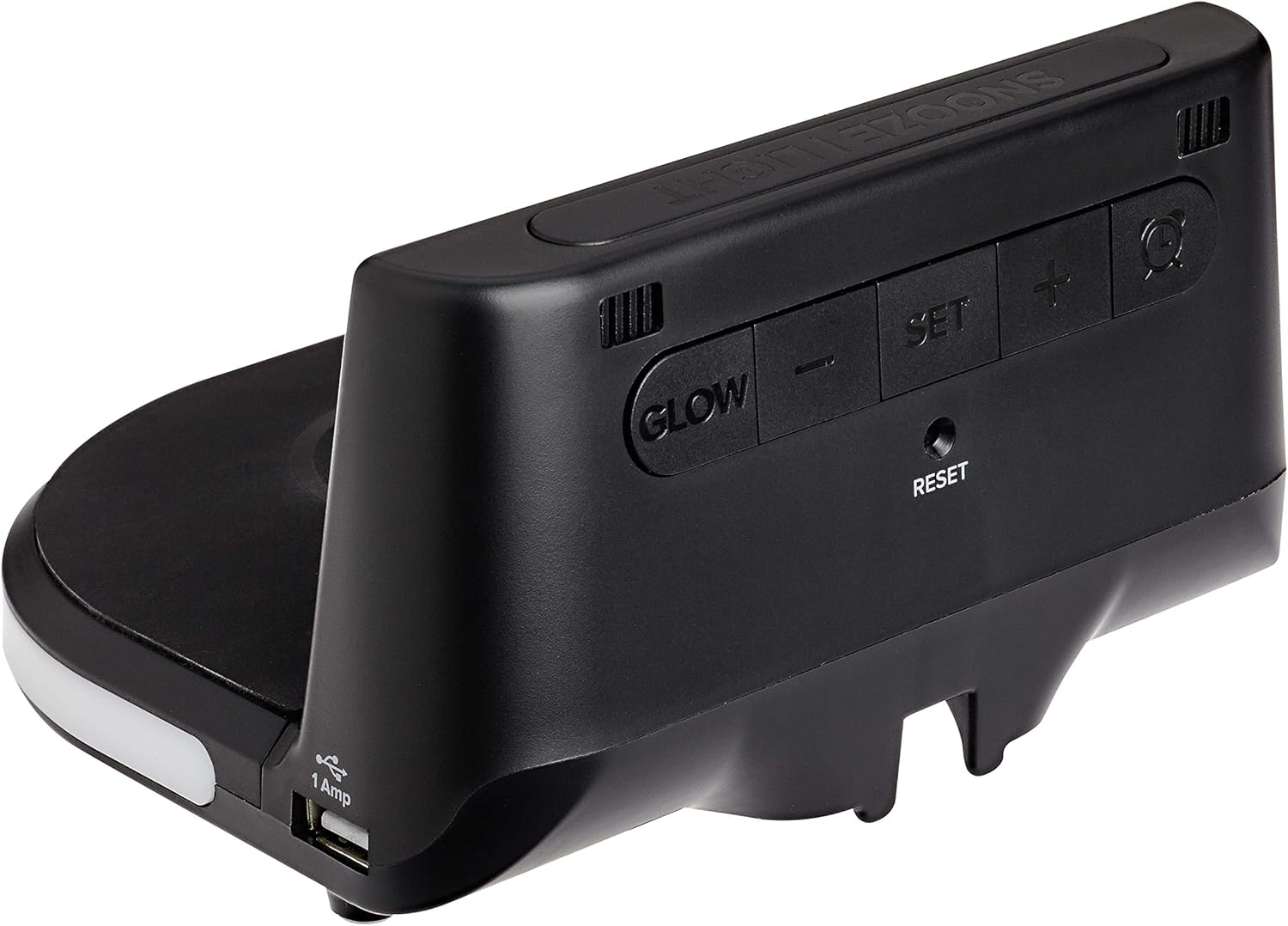 Thumbnail 1 de TFA Dostmann Charge-IT Wireless 60.2028.01 : réveil numérique avec charge sans fil Qi (noir)