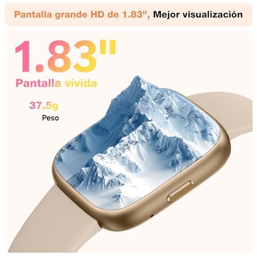 Thumbnail 5 de VRPEFIT Smart Watch para mujer y para hombre: 1.83" HD, llamadas Bluetooth y Alexa integrada