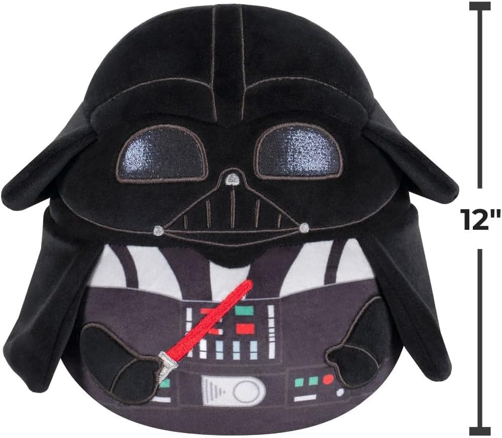 Detalle de Squishmallows Original 12in Star Wars Darth Vader Plush (Medium-Sized)