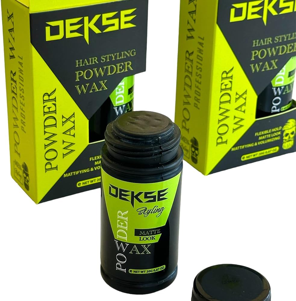 Detalle de Dekse Powder Wax 20g – Polvere per capelli per volume opacizzante e texture