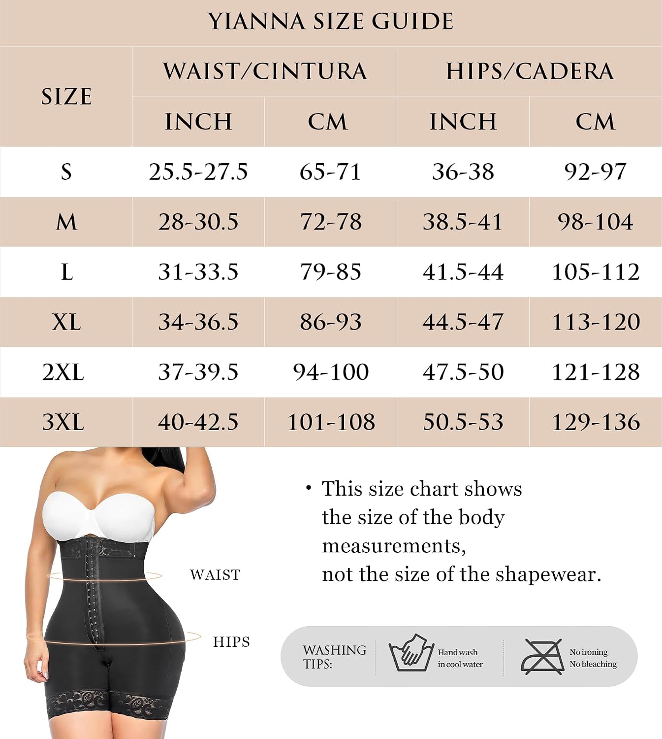 Thumbnail 3 de YIANNA Strapless Tummy Control Shapewear Shorts with Zipper Crotch