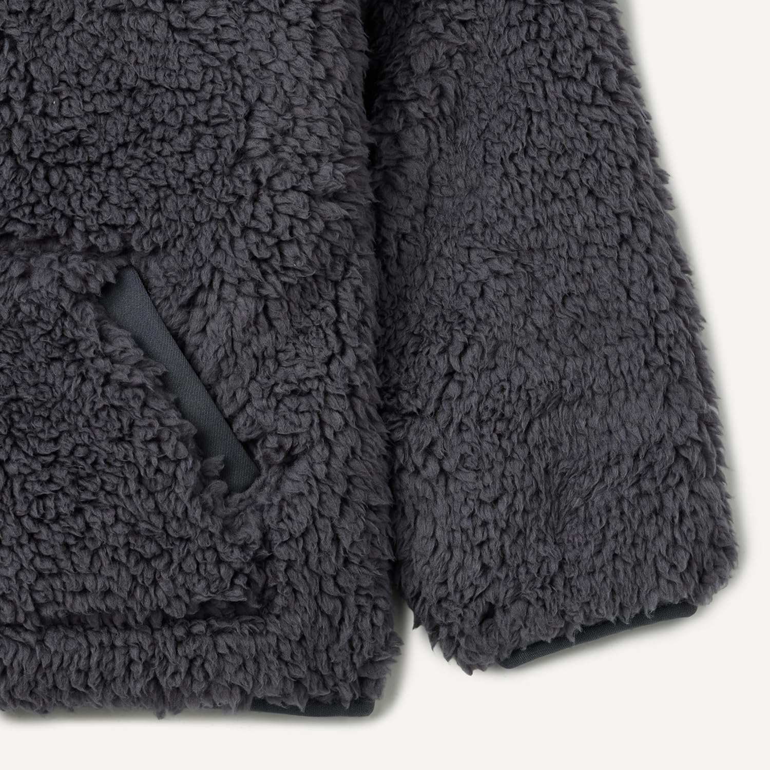Detalle de Amazon Essentials Boy's Half Zip Sherpa Hoodie Sweatshirt