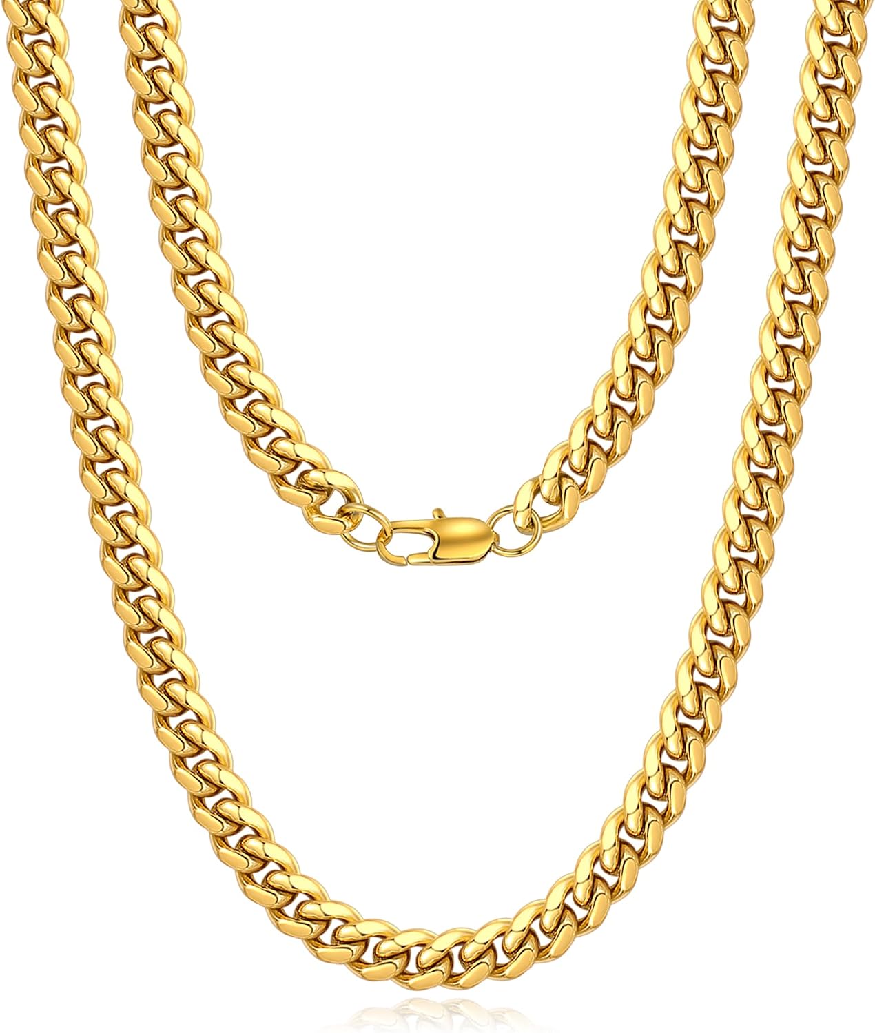 Thumbnail 5 de Jewlpire Cuban Link Chain, 316L Stainless Steel
