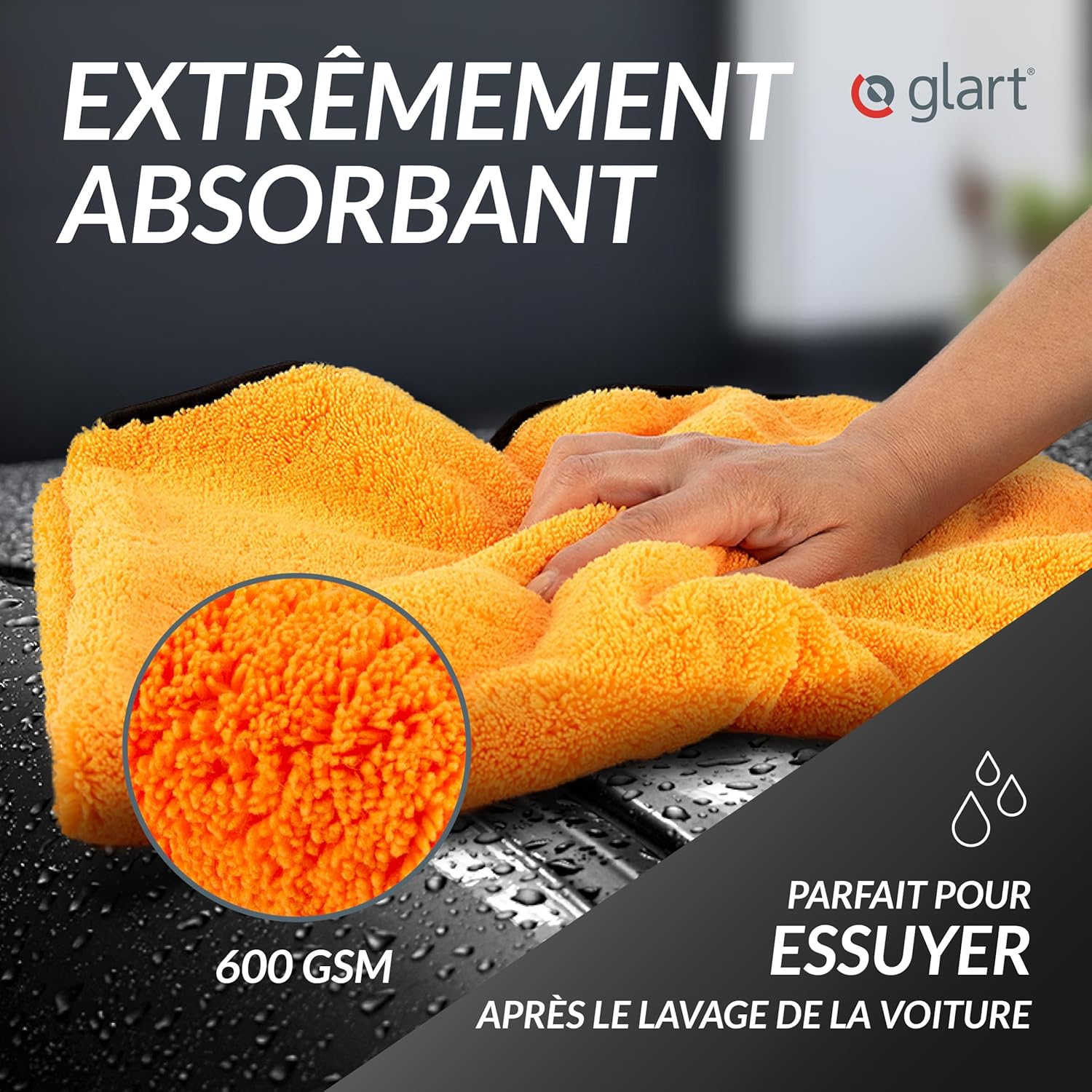 Thumbnail 2 de Glart 44WG chiffon microfibre 90 x 60 cm 🧽