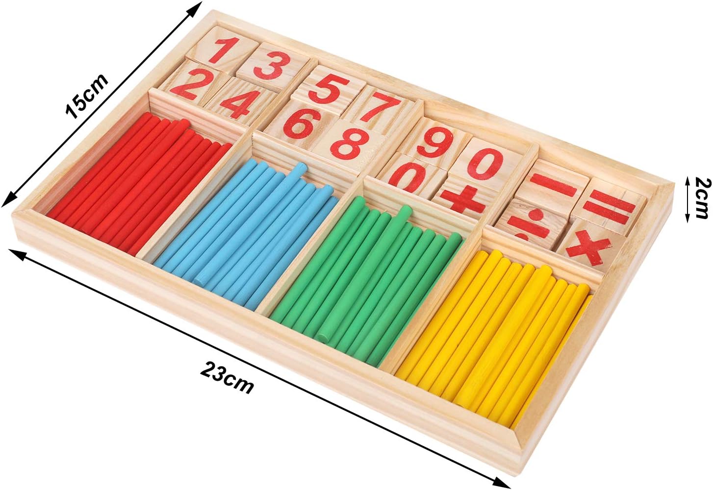 Thumbnail 4 de Camelize Montessori Mathe Spielzeug Holz