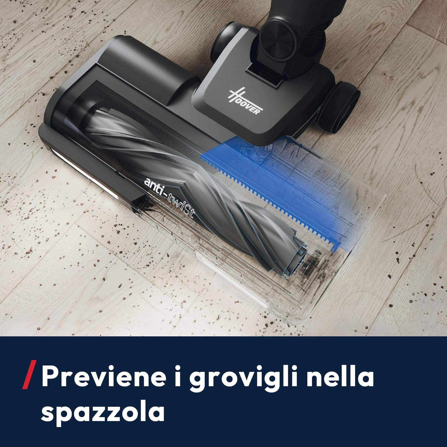 Thumbnail 6 de Hoover HF1 CORE Pet: aspirapolvere senza filo da 200 W, autonomia 50 min e spazzola peli animali