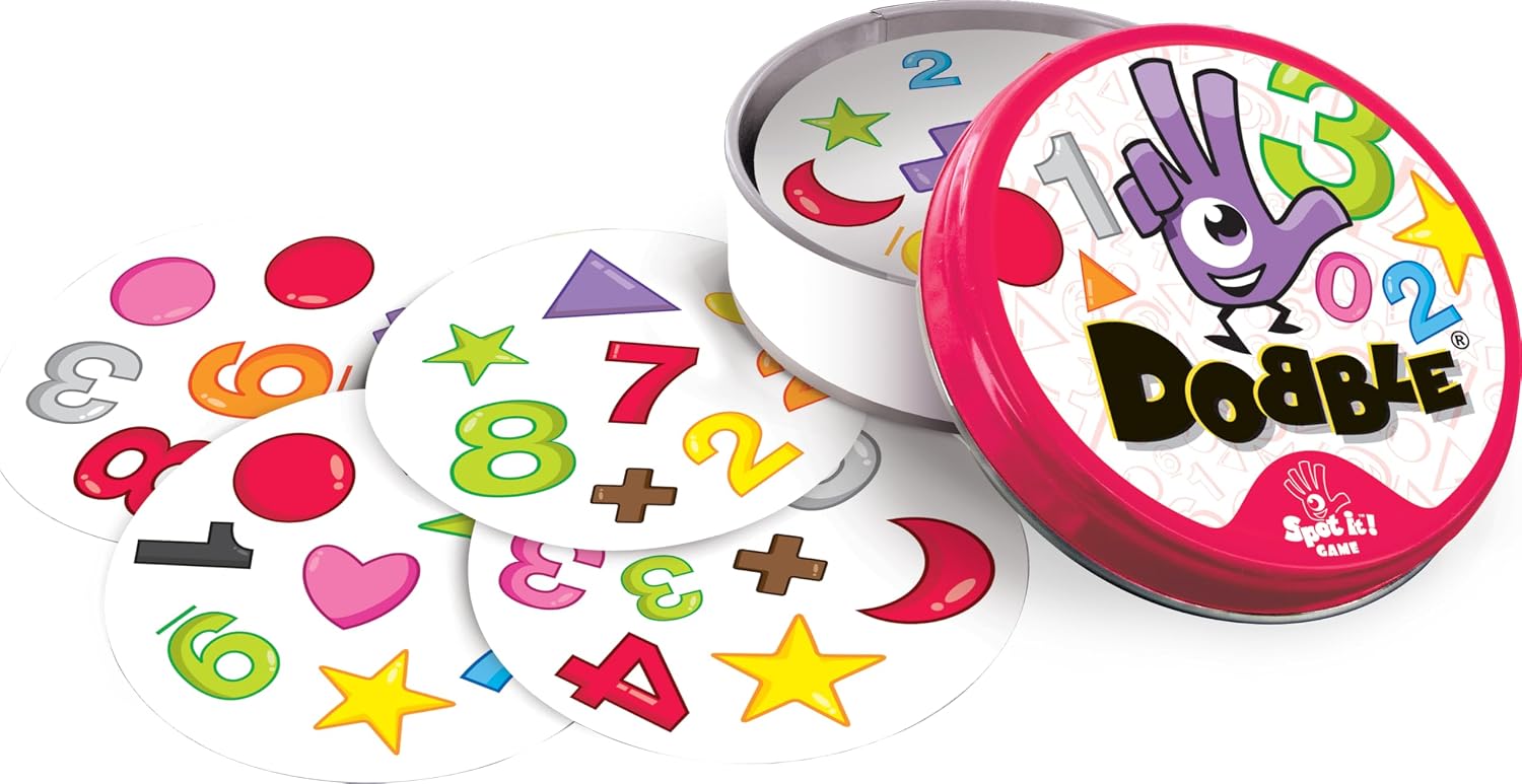 Thumbnail 6 de Asmodee - DOBBLE 123 : Jeu de Cartes Éducatif pour Enfants dès 4 Ans