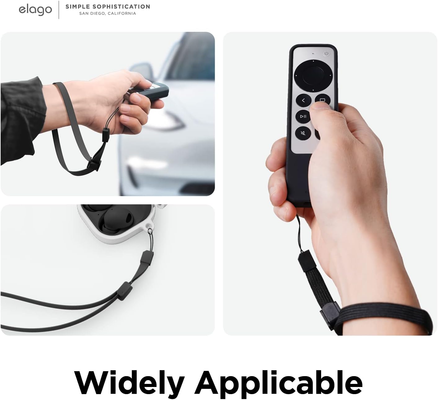 Thumbnail 4 de elago Sangle compatible AirPods Pro 2 : attache sécurisée pour le transport au quotidien