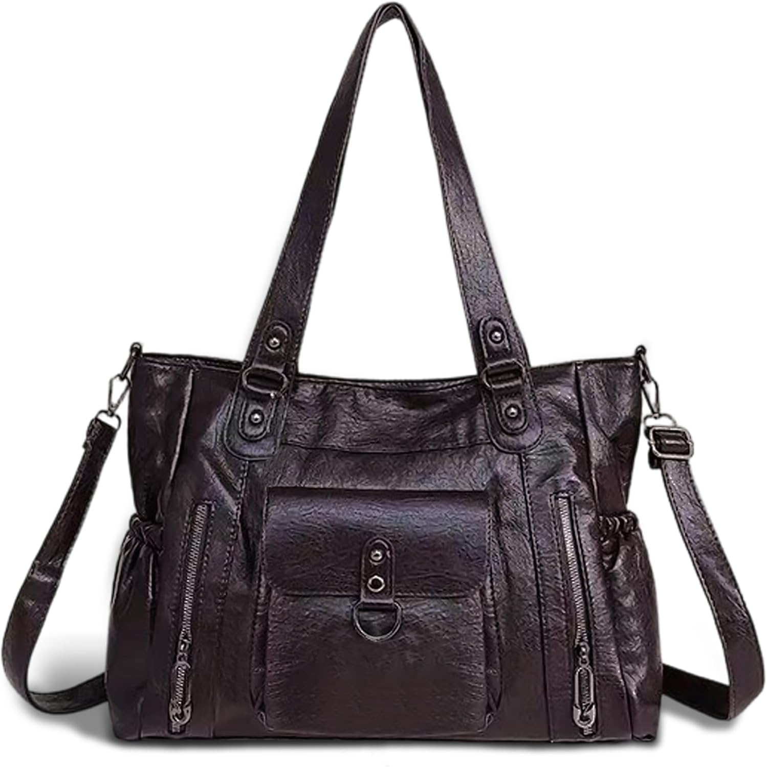 Detalle de Gluckstar sac cabas PU imperméable 38×13×29 cm