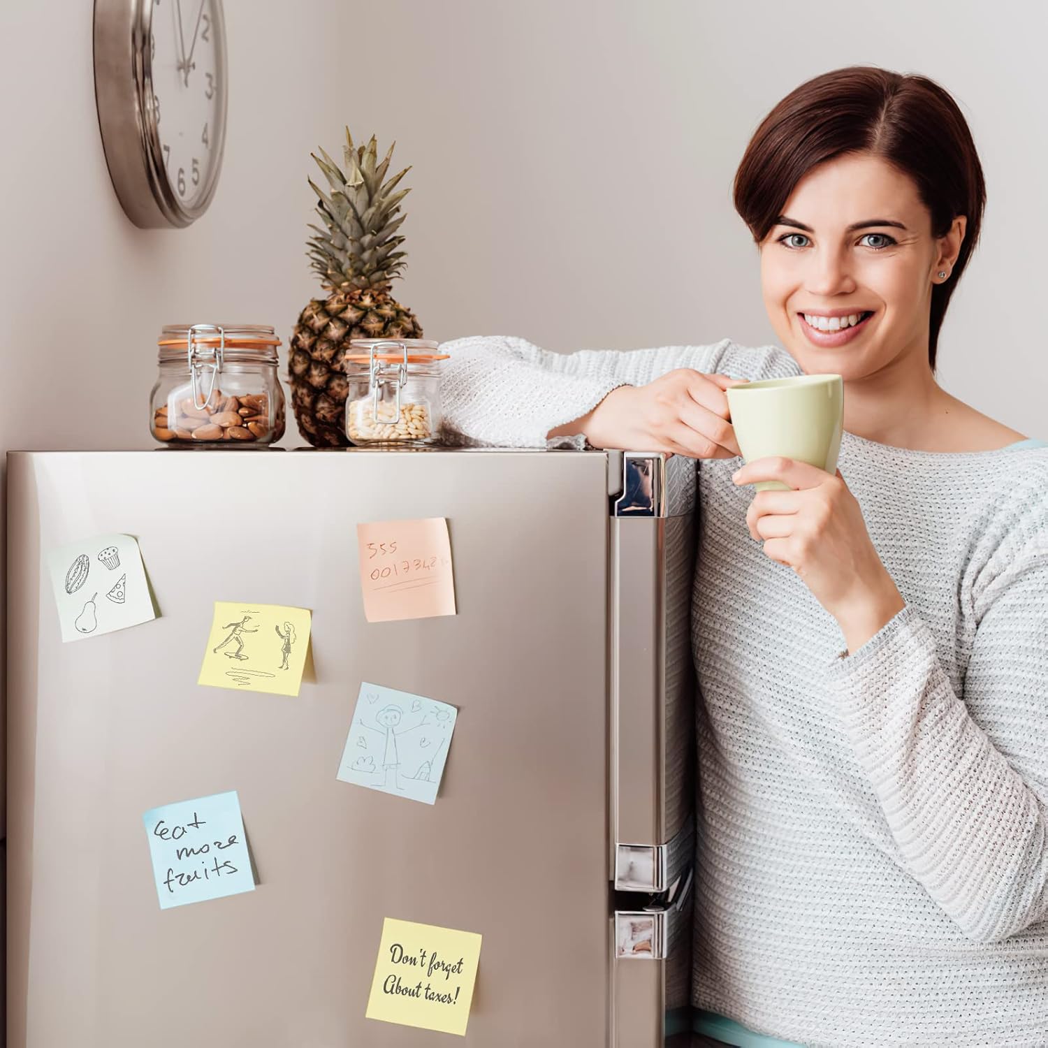 Thumbnail 6 de OWLKELA Sticky Notes 800 Stück 🗒️