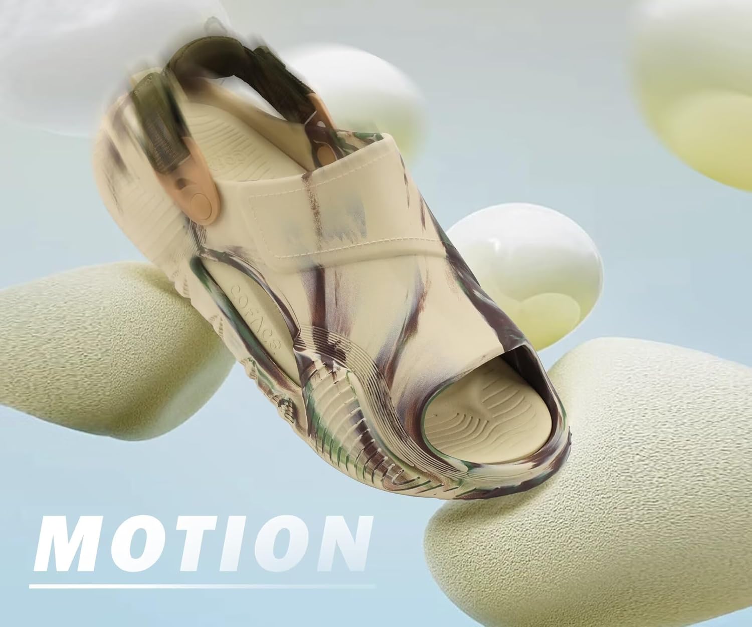 Thumbnail 6 de COFACE Mens Orthotic Clogs: Orthopedic Mules for Plantar Fasciitis and Recovery