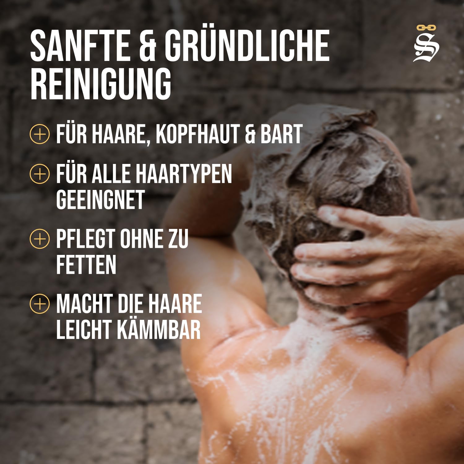 Detalle 2 de Störtebekker Premium Shampoo Bar Aloe Vera – 100 g, 3-in-1 Festes Shampoo Duschseife für Haare, Kopfhaut & Bart