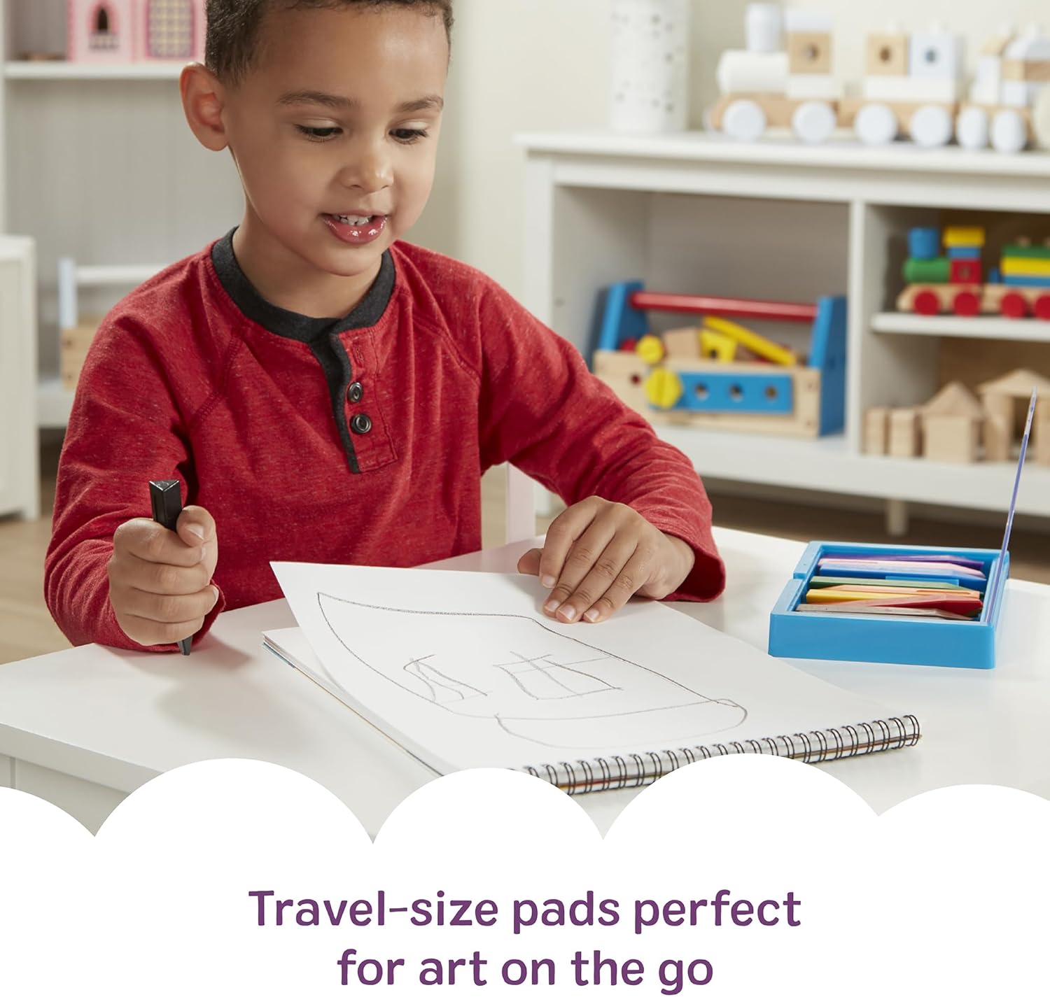 Thumbnail 5 de Melissa & Doug Sketch Pad 9x12 🎨