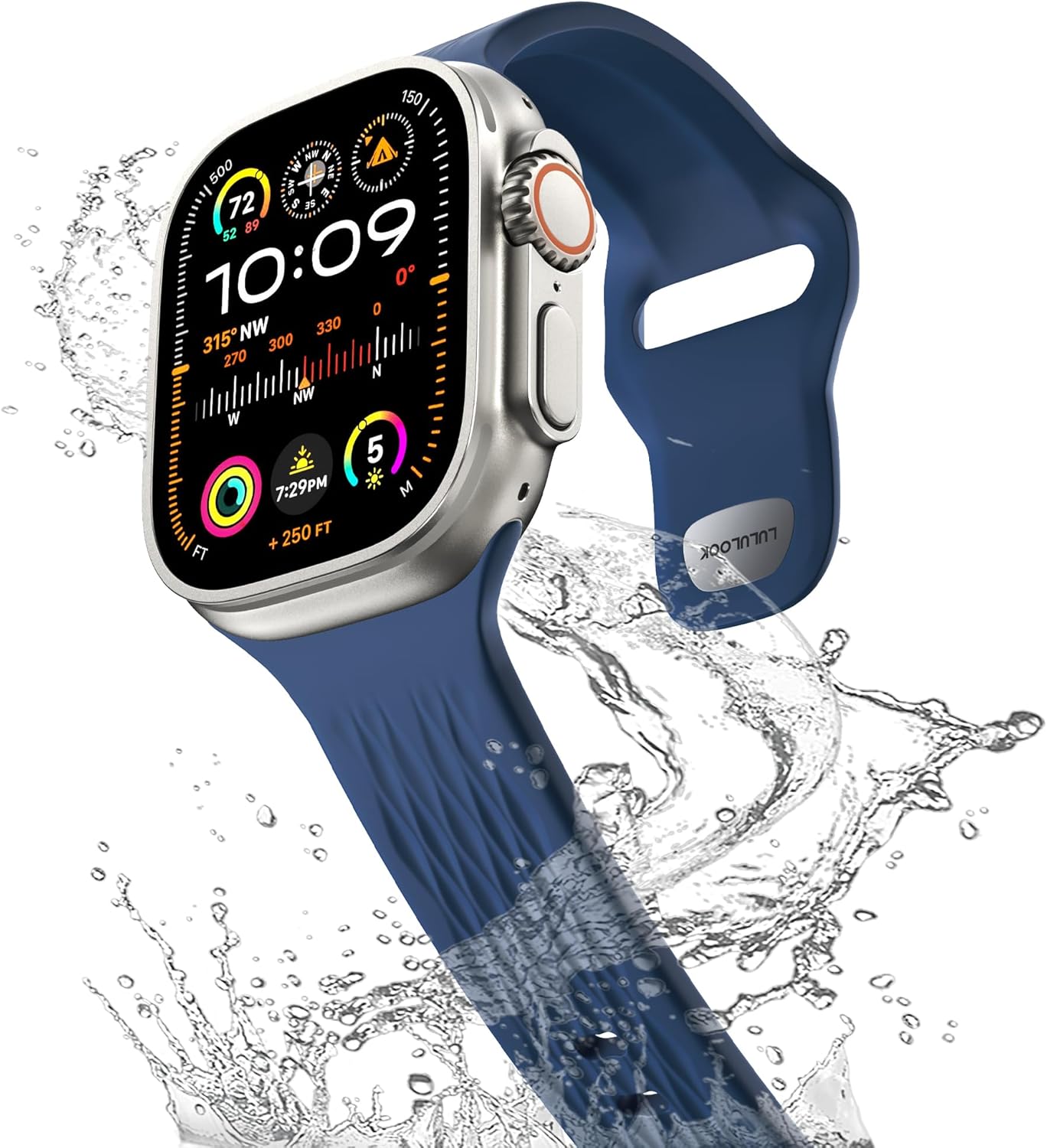 Thumbnail 3 de LULULOOK Sport Strap for Apple Watch (49/46/45/44/42mm) – Breathable FKM Fluoroelastomer Band