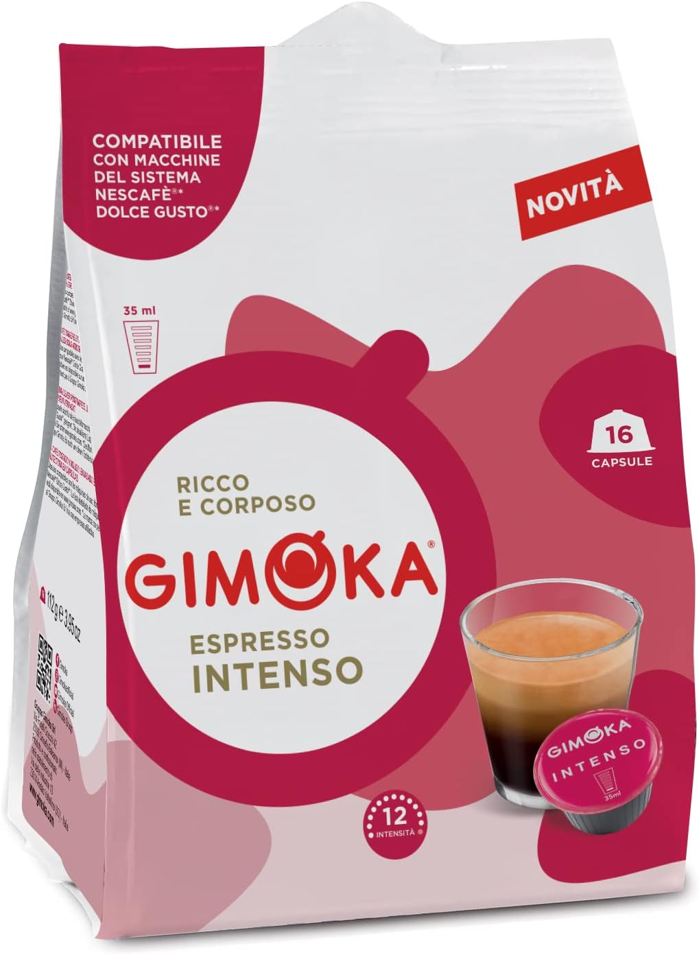 Thumbnail 3 de Gimoka Compatibile per Nescafé Dolce Gusto – 96 Capsule Assortimento Caffè (6 confezioni da 16)