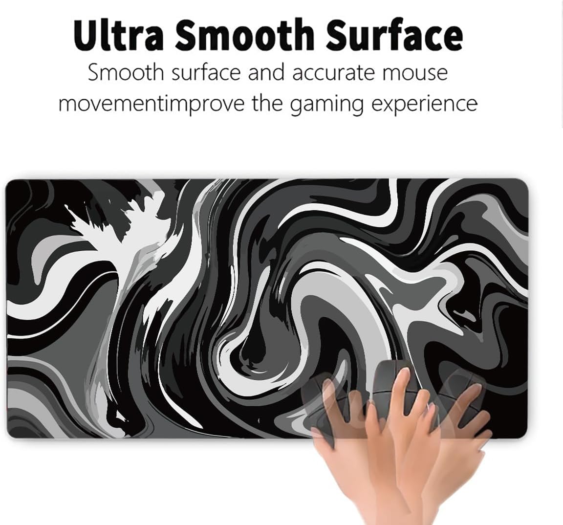 Thumbnail 3 de Rcege Large Mouse Pad for Desk – Non-Slip, Stitched Edges, Water-Resistant Desk Mat