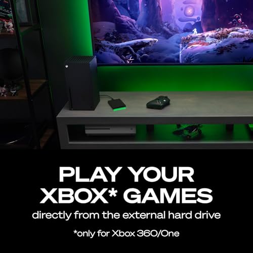 Detalle de Seagate 2TB Game Drive for Xbox | USB 3.0 (STKX2000400)