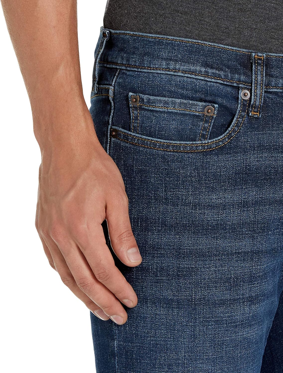Thumbnail 2 de Amazon Essentials Pantaloni Casual Chino Elasticizzati dal Taglio Classico Uomo