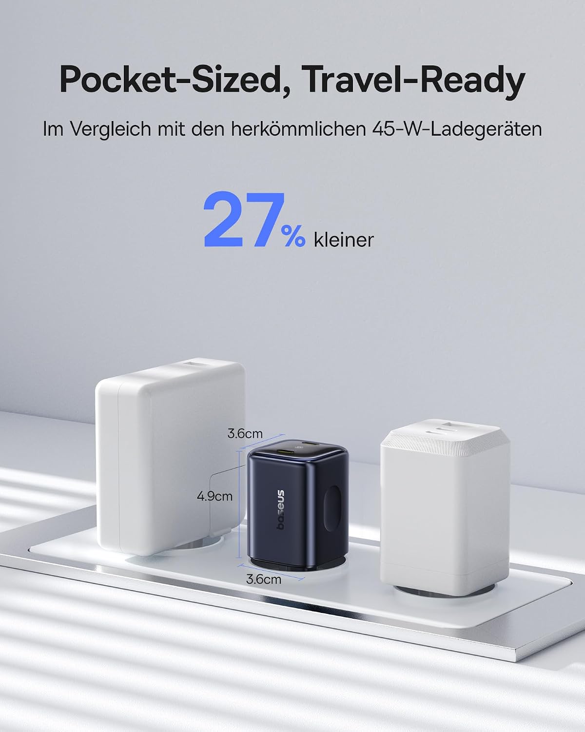 Thumbnail 3 de Baseus PicoGo II 45W USB C Ladegerät
