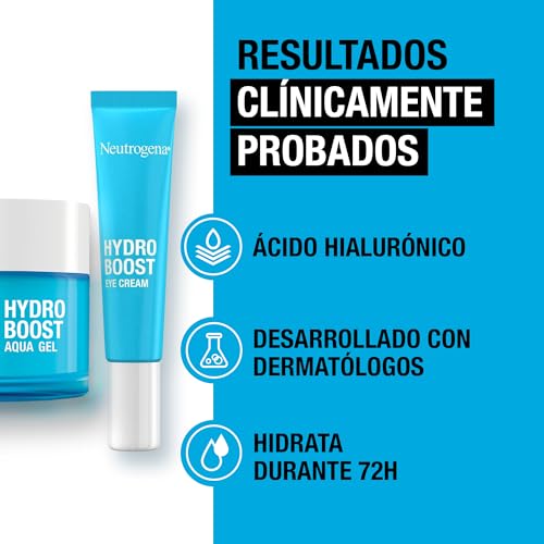 Thumbnail 5 de Neutrogena Rutina Hydro Boost, Gel de Agua Hidratante Facial (50 ml) y Contorno de Ojos (15 ml), set de regalo para 24 h de hidratación intensa, con Ácido Hialurónico