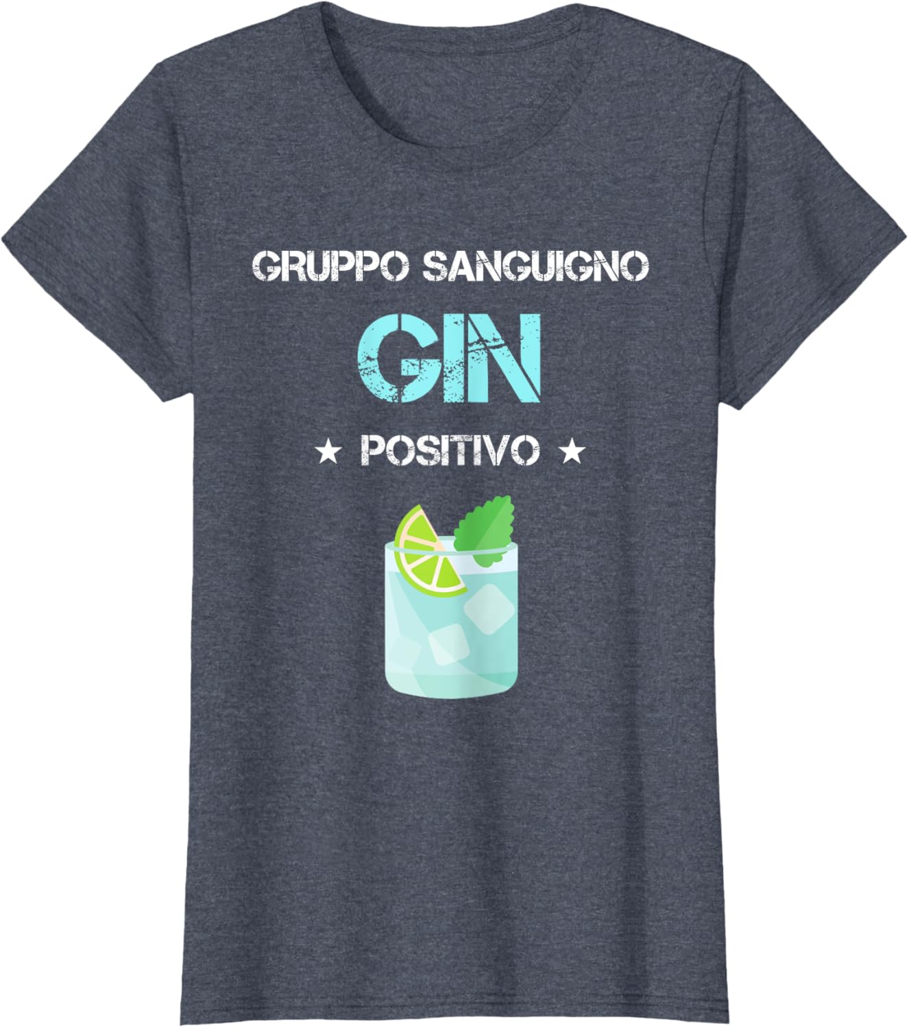 Thumbnail 6 de Gin Positivo Maglietta divertente