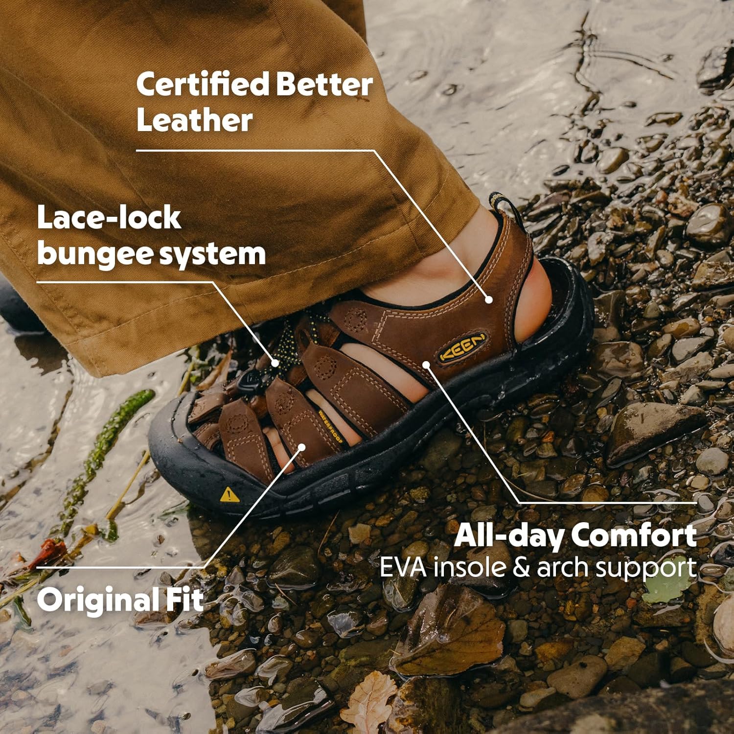 Thumbnail 2 de KEEN Herren Newport Sandalen – sicherer Sitz, Traktion und Zehenschutz für Alltag & Wasser