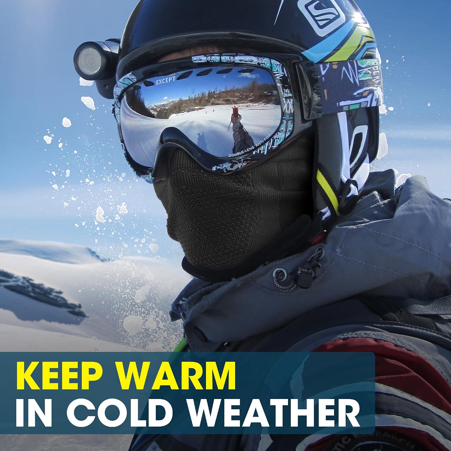 Detalle 2 de WTACTFUL Winter Neck Warmer Gaiter 8.7x14.2