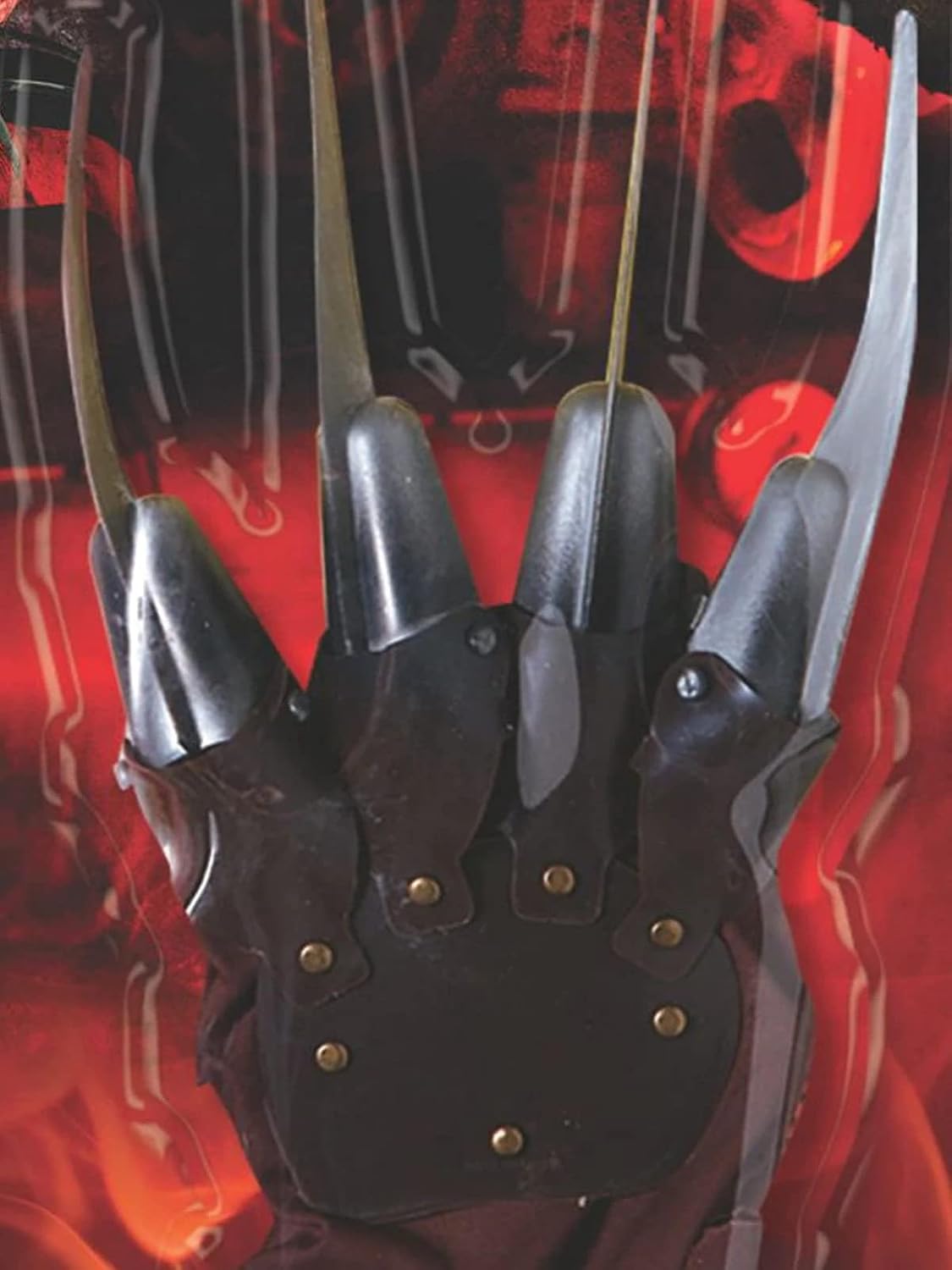 Detalle 1 de Rubies Freddy Krueger Glove for Adults, Licensed A Nightmare on Elm Street Accessory