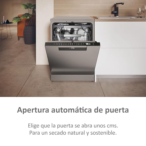 Detalle 2 de Haier I‑Pro Shine Serie 3 XF 5C4M1X: Lavavajillas independiente 60 cm con 15 servicios, IA y apertura automática