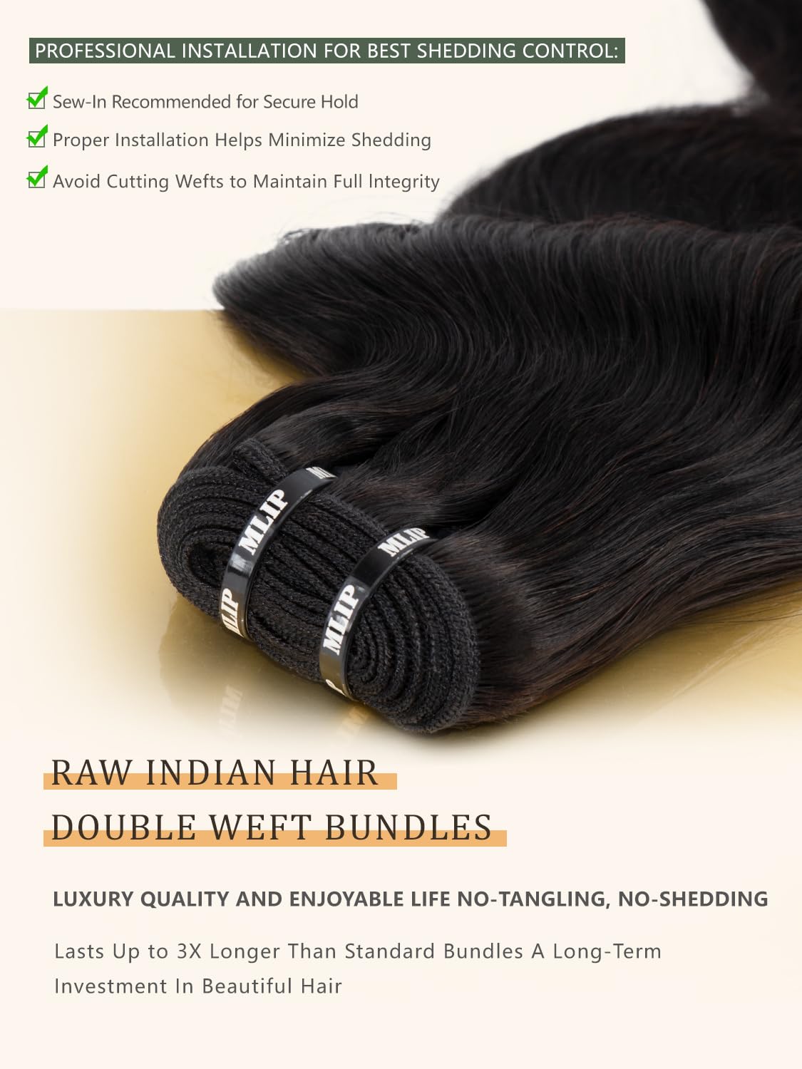 Thumbnail 6 de MLIP Raw Bundles 18in Body Wave 💇♀