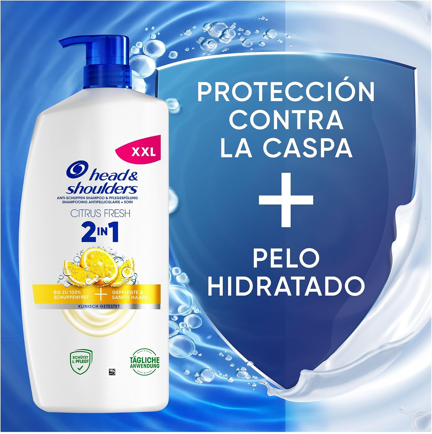 Detalle 2 de H&S Citrus Fresh 800ml anticaspa todo en uno