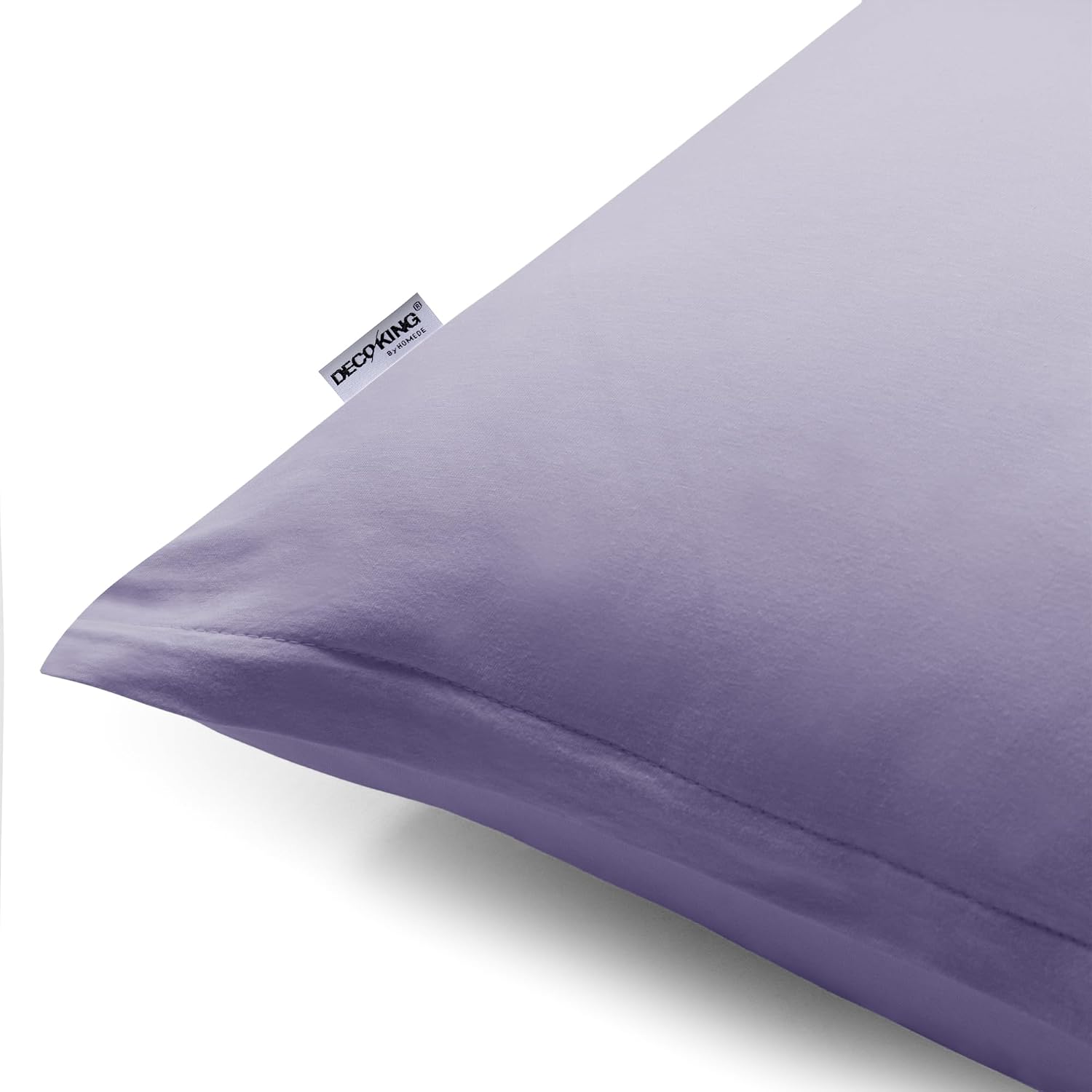 Detalle 2 de DecoKing Taies d'oreiller 50 x 50 cm jersey 100% coton