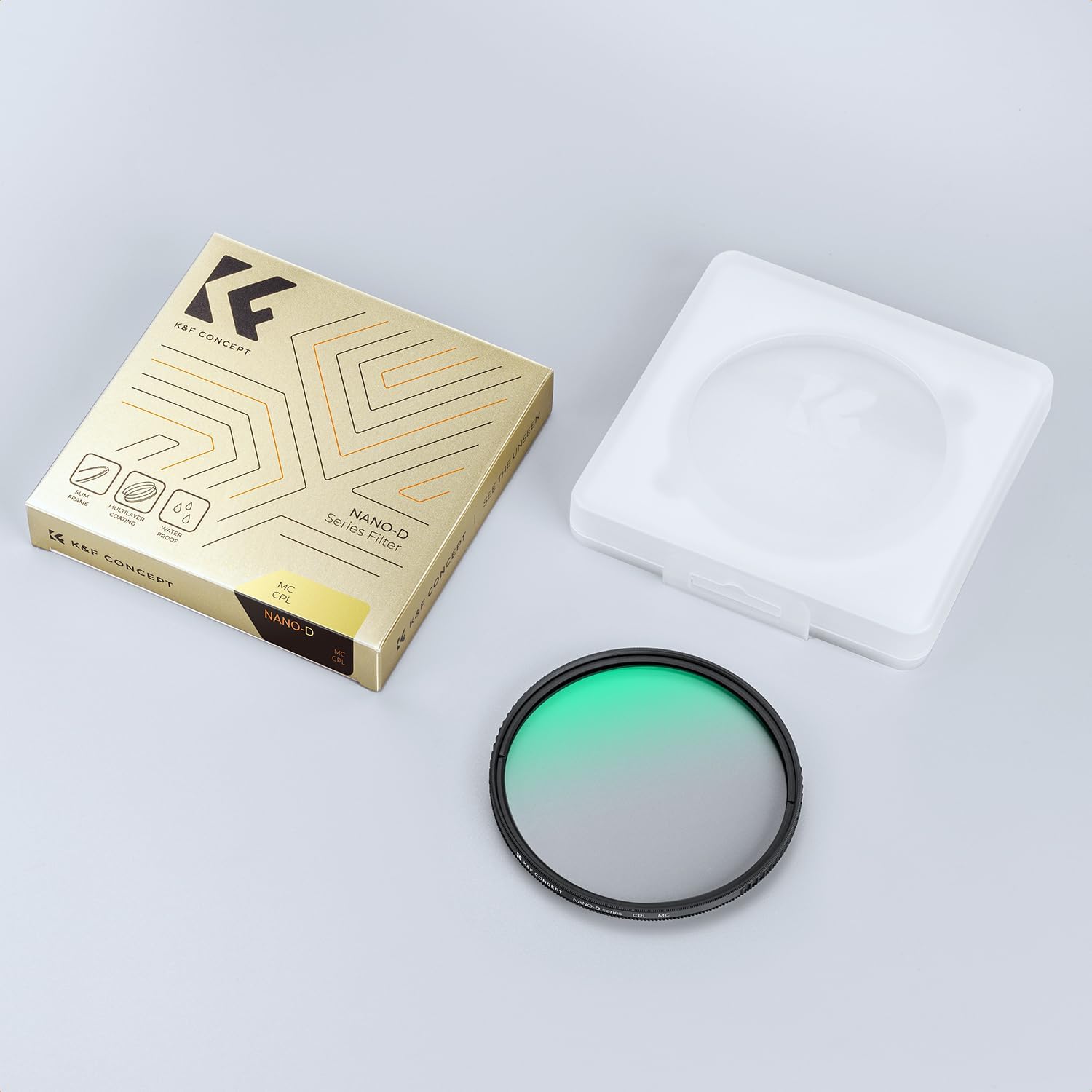 Thumbnail 6 de K&F CONCEPT Nano-D CPL 49mm Polarizador