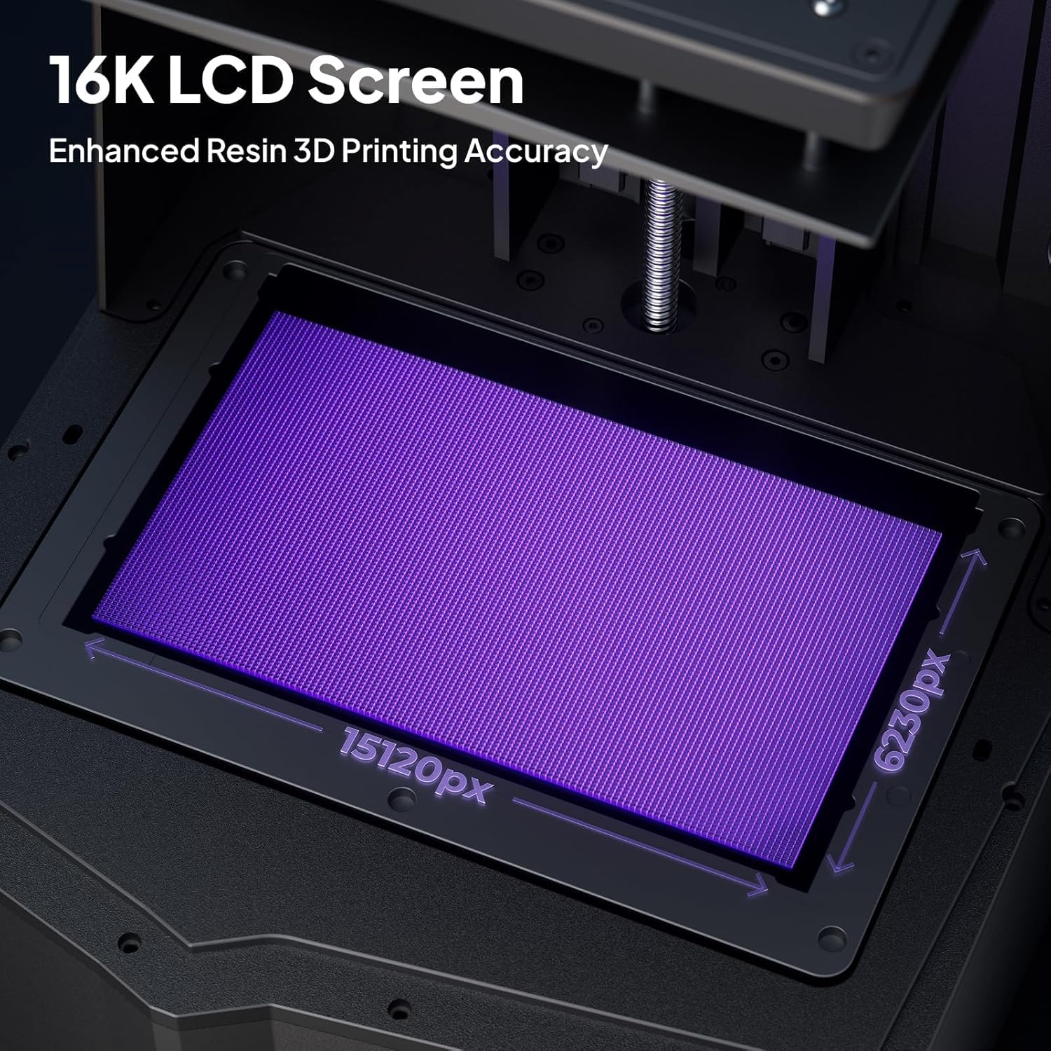 Detalle 2 de ELEGOO Saturn 4 Ultra 16K Resin 3D Printer with 10" 16K Mono LCD and Flip-up Lid