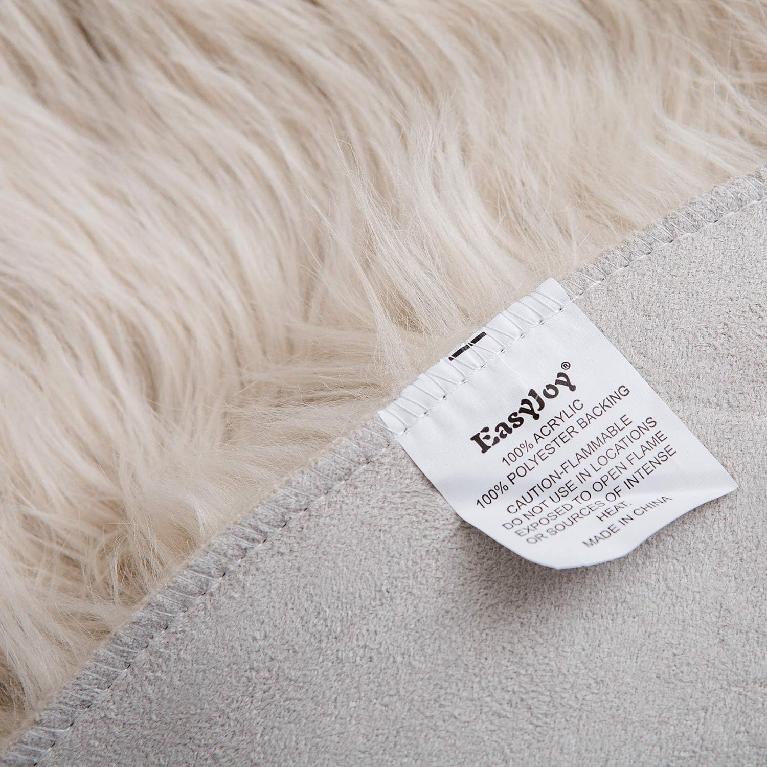 Thumbnail 4 de EasyJoy Ultra Soft Shaggy Area Rug 2 x 6 ft