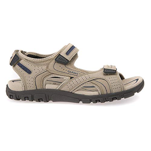 Thumbnail 2 de Geox Uomo Sandal Strada D – Sandalias para hombre, Multicolor (Sand/Navy), 46 EU