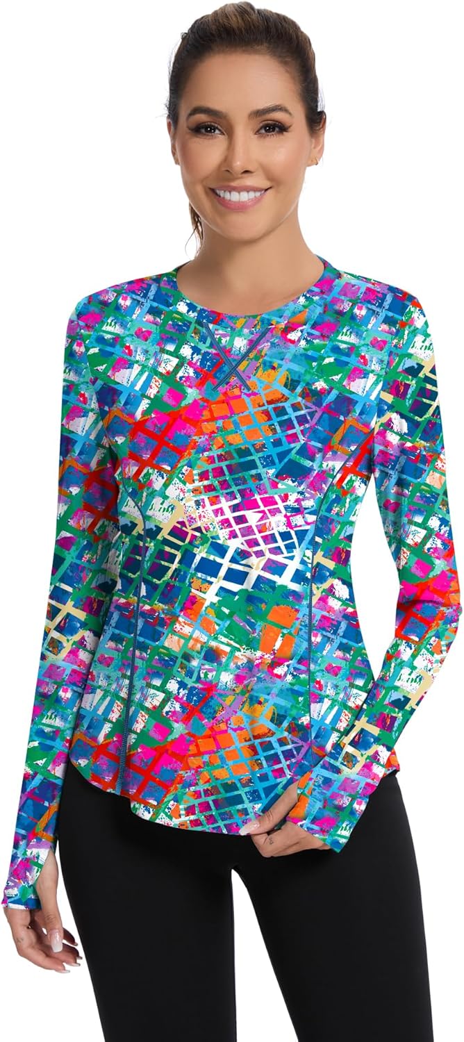 Thumbnail 1 de Avoogue Women UPF 80+ Long Sleeve Sun Shirt with Thumb Holes