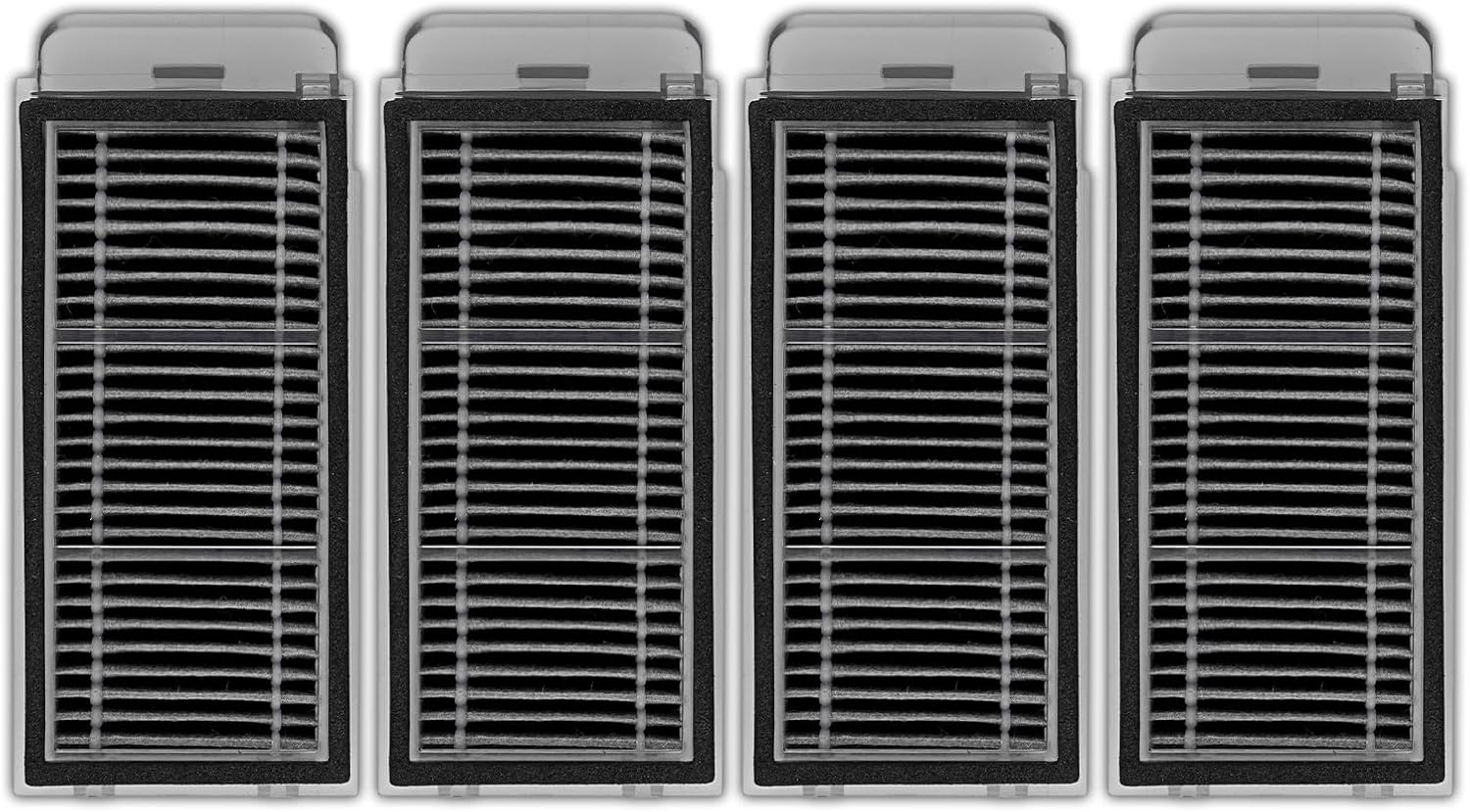 Detalle de FILTERIST X50 Ultra HEPA-filters voor robotstofzuigers, set van 4