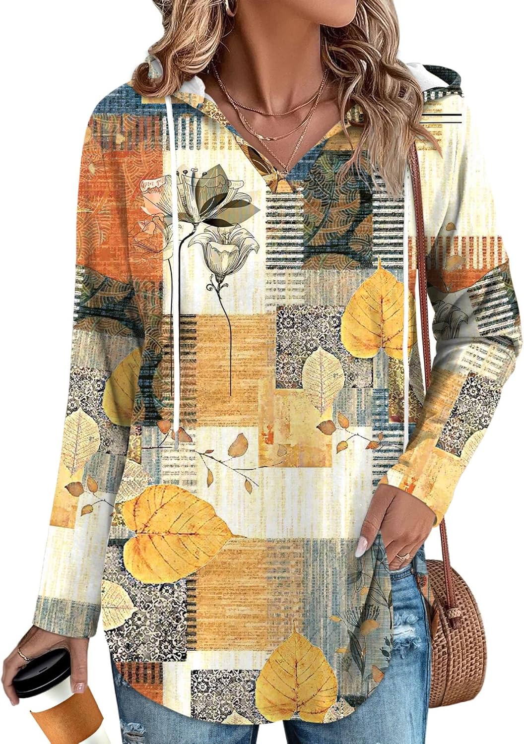 Thumbnail 2 de CHICZONE Ladies Fashion Hoodies: Oversized Pullover for Women
