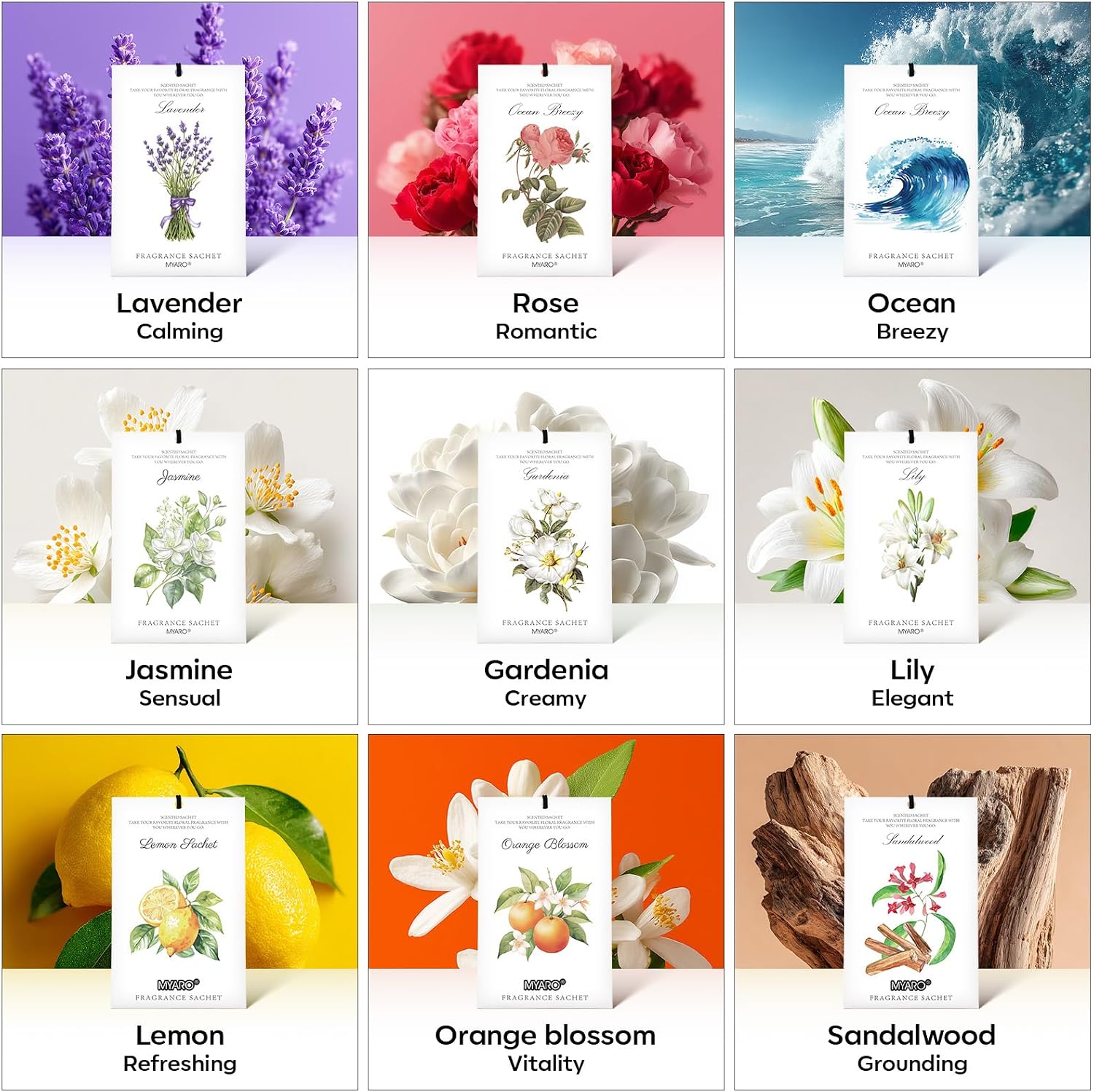 Thumbnail 6 de MYARO Scented Sachets, 12-Pack