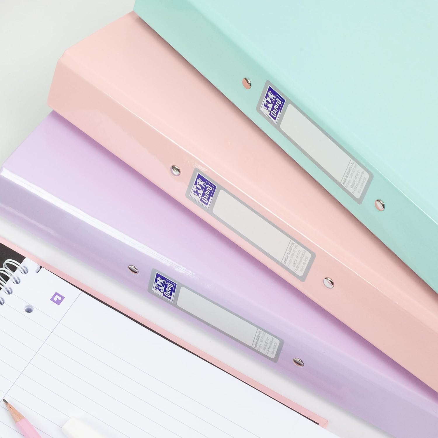 Detalle 2 de A4 ring binder set 3 pack, 40 mm